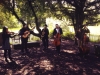 The captured Troubadours © Clare Aldrich 2014