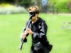 Minstrel Clarinet - "With harsh attack I pierce hind – My growl it grates on all I find." © Sarah Goulding 2014