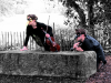 Minstrel Ringleader and Clarinet observing a capture © Sarah Goulding 2014