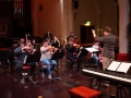 Chimera Ensemble rehearsing at HCMF 2015 for Miniaturised Concertos, with Kate Halsall & Fumiko Miyachi - 4